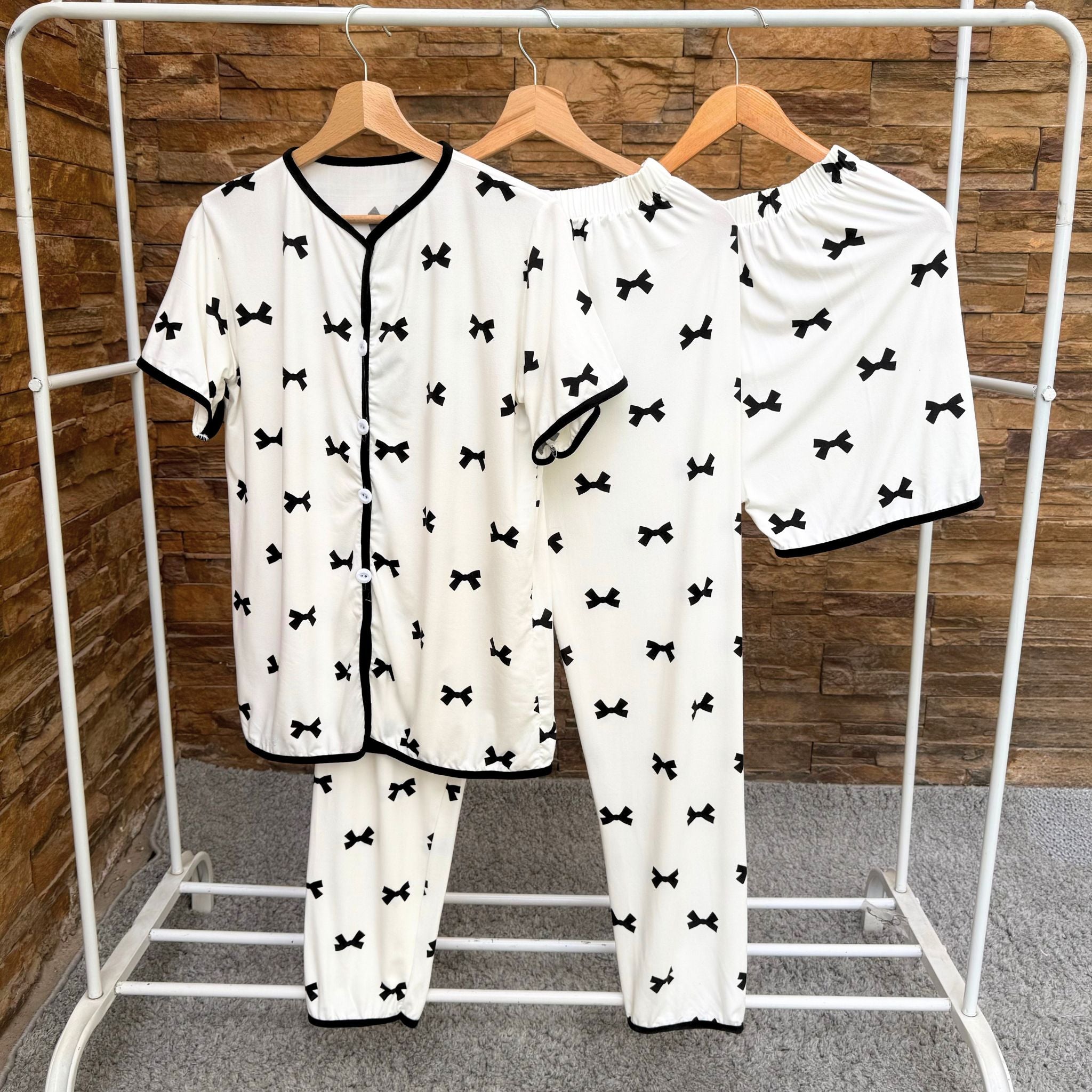 Midnight Bows pajama