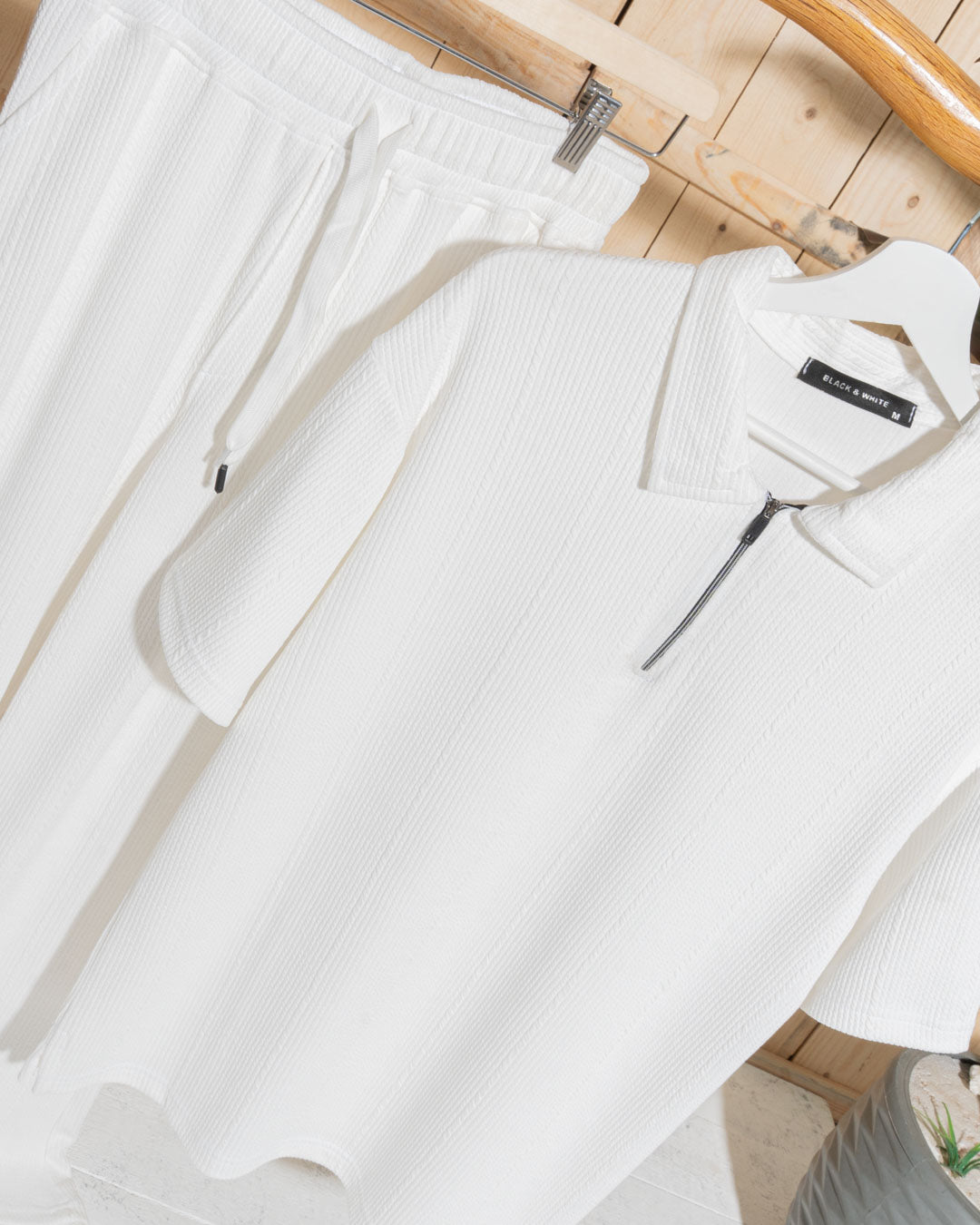 Marseille Set – Zip Tee & Pants