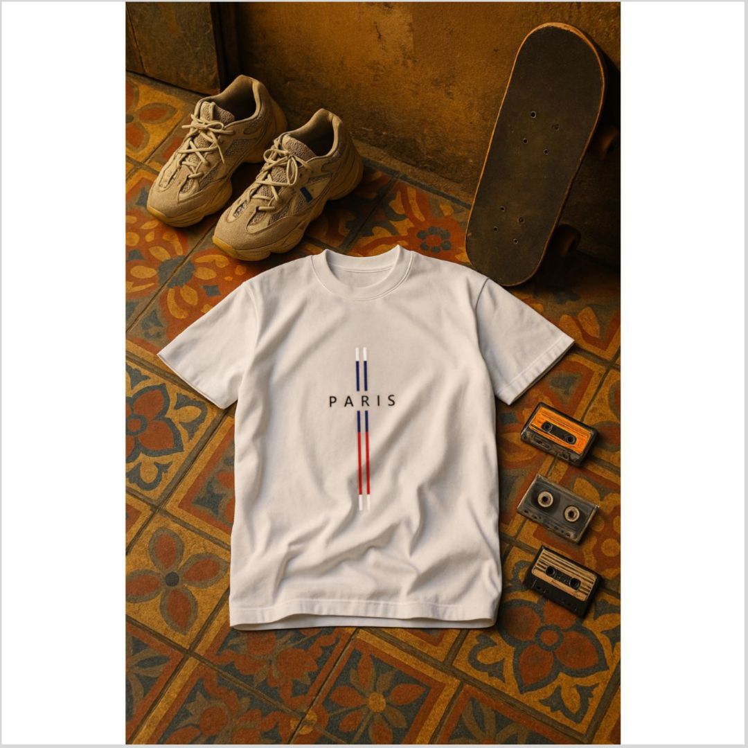 Paris oversized tee