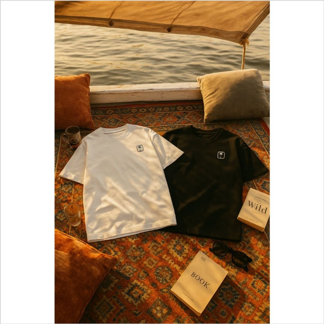 Simple oversized tee