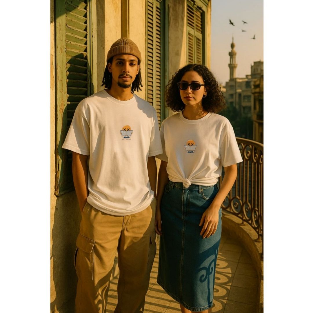 Read Newspaper oversized tee