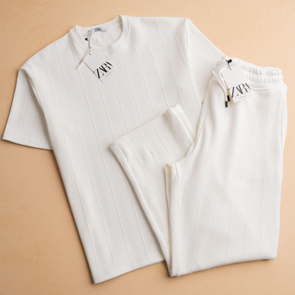 Jacquard Set ( T-shirt & Pants )