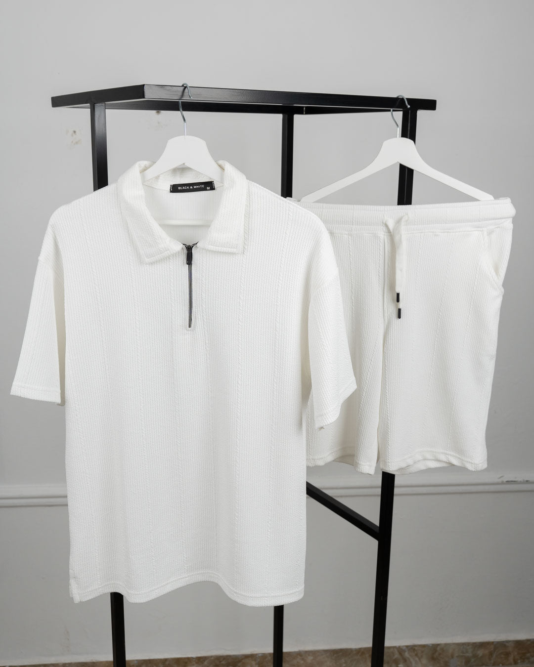 Marseille Set – Zip Tee & Shorts