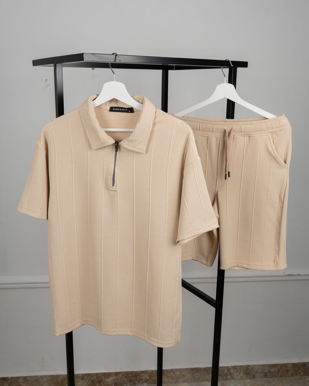 Marseille Set – Zip Tee & Shorts