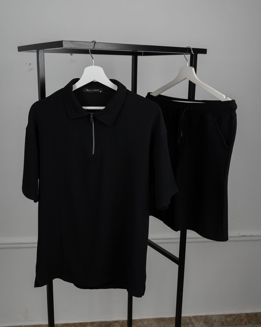 Marseille Set – Zip Tee & Shorts