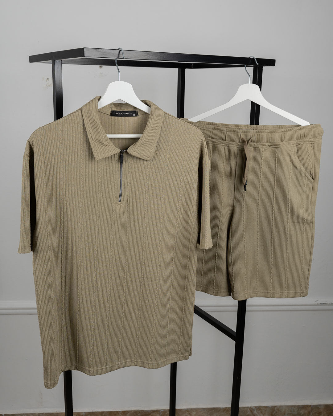 Marseille Set – Zip Tee & Shorts