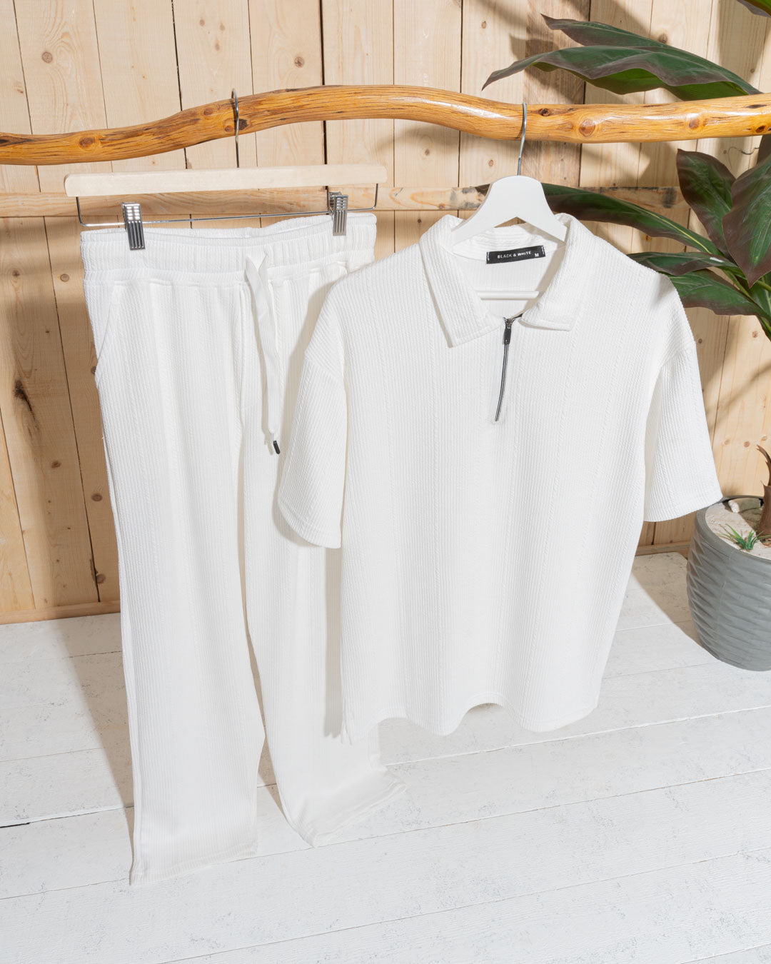 Marseille Set – Zip Tee & Pants