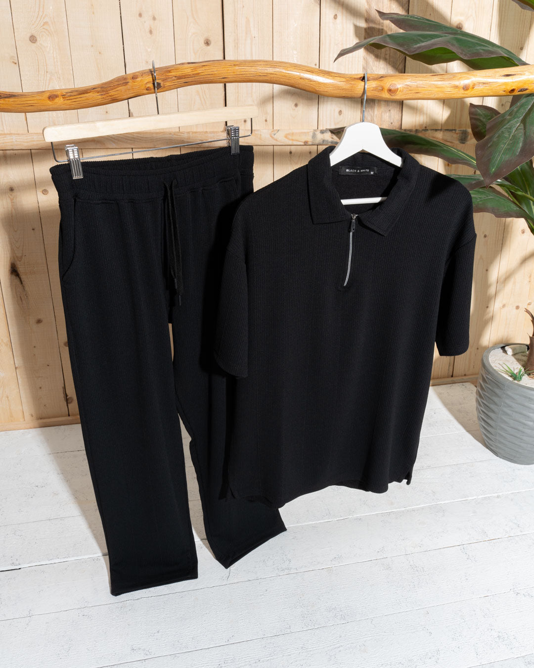 Marseille Set – Zip Tee & Pants