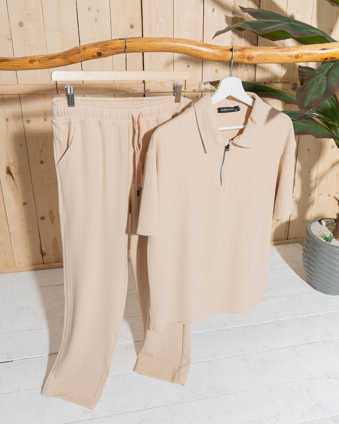 Marseille Set – Zip Tee & Pants