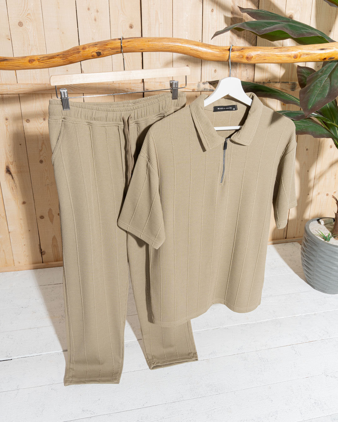 Marseille Set – Zip Tee & Pants