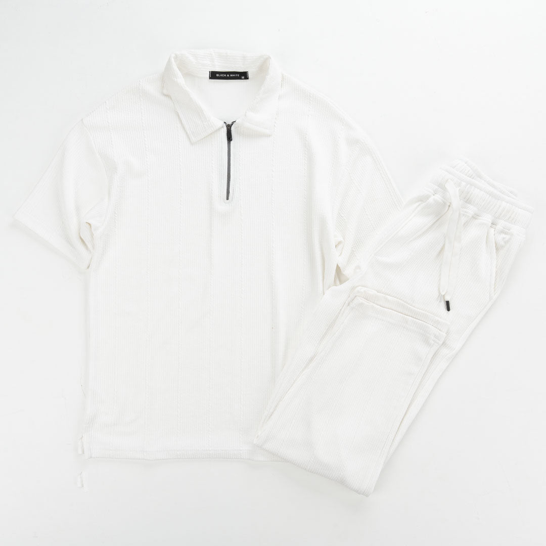Marseille Set – Zip Tee & Pants