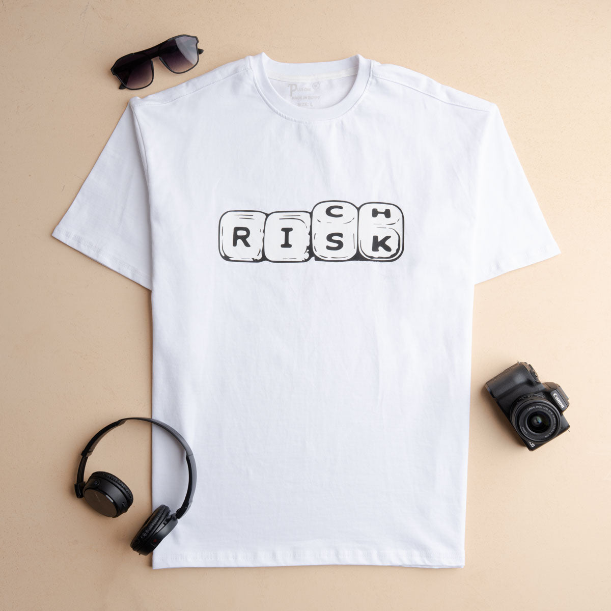 Risk oversized tee