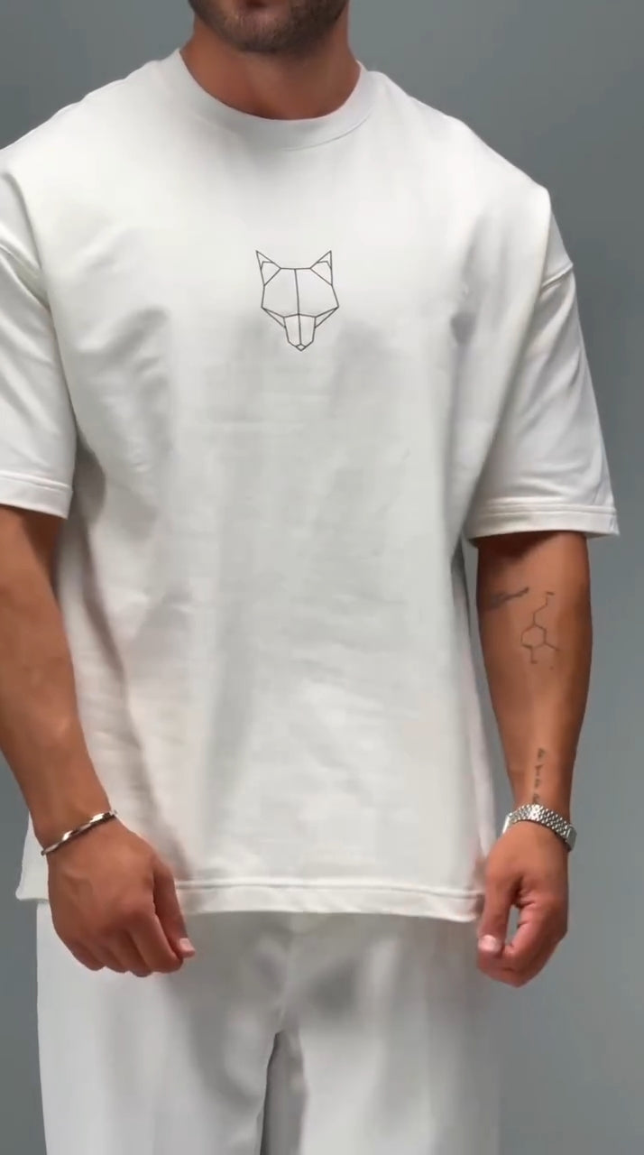 The Geometric Fox tee
