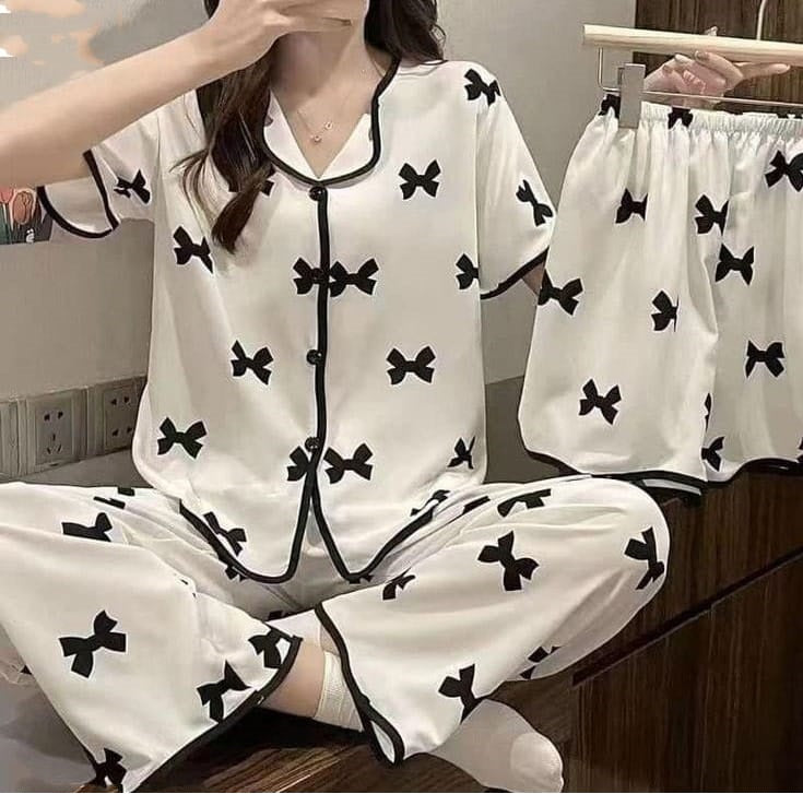 Midnight Bows pajama