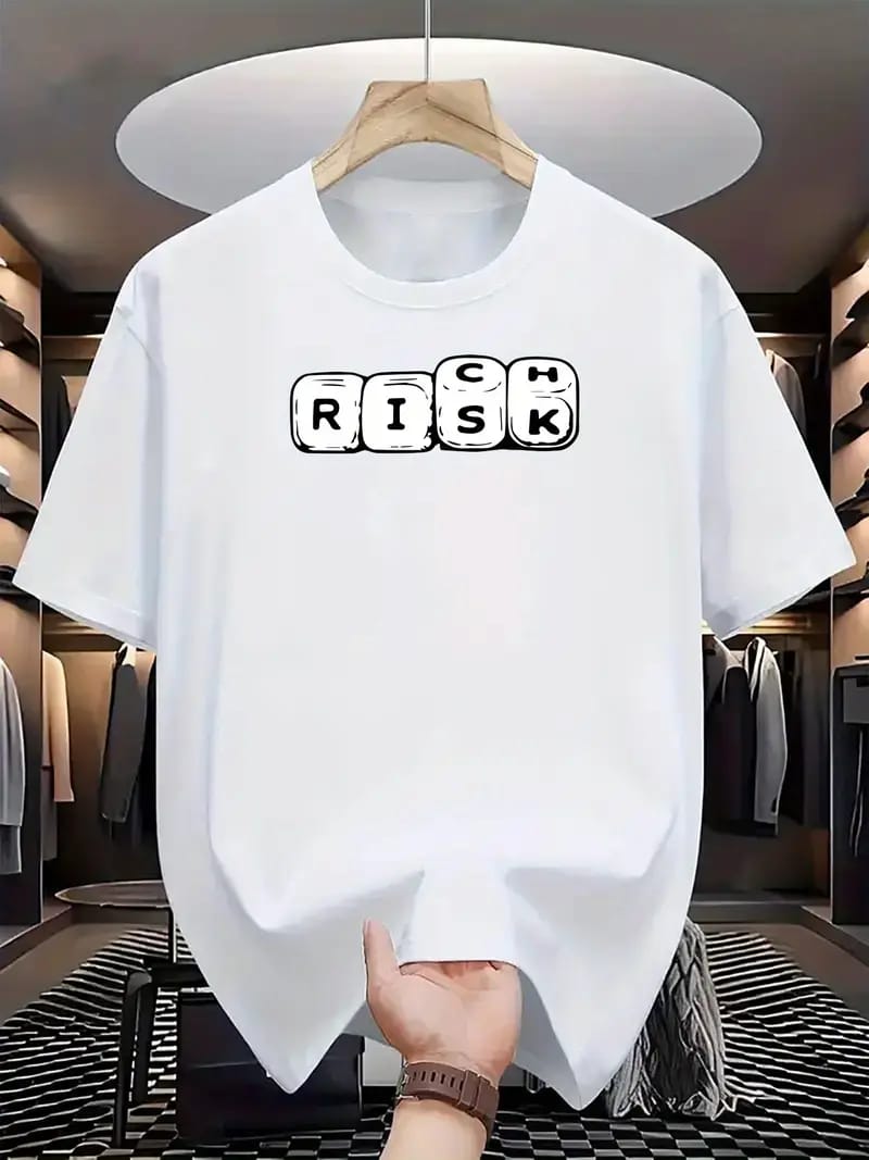 Risk oversized tee