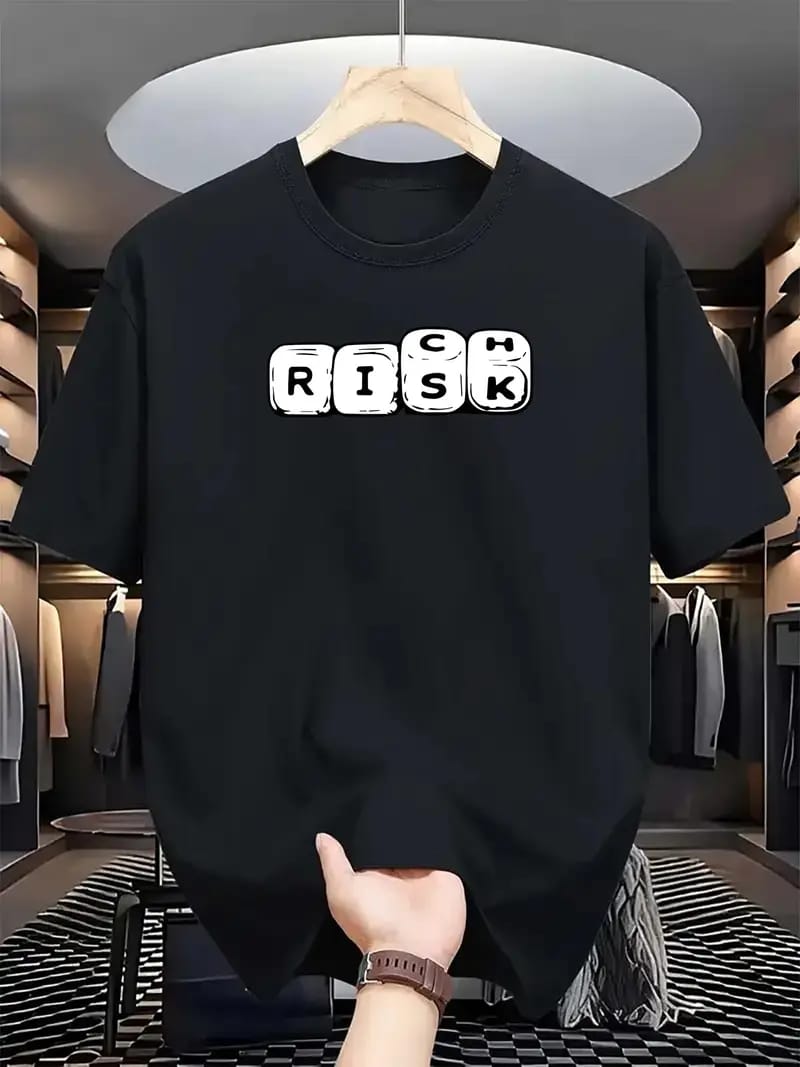 Risk oversized tee