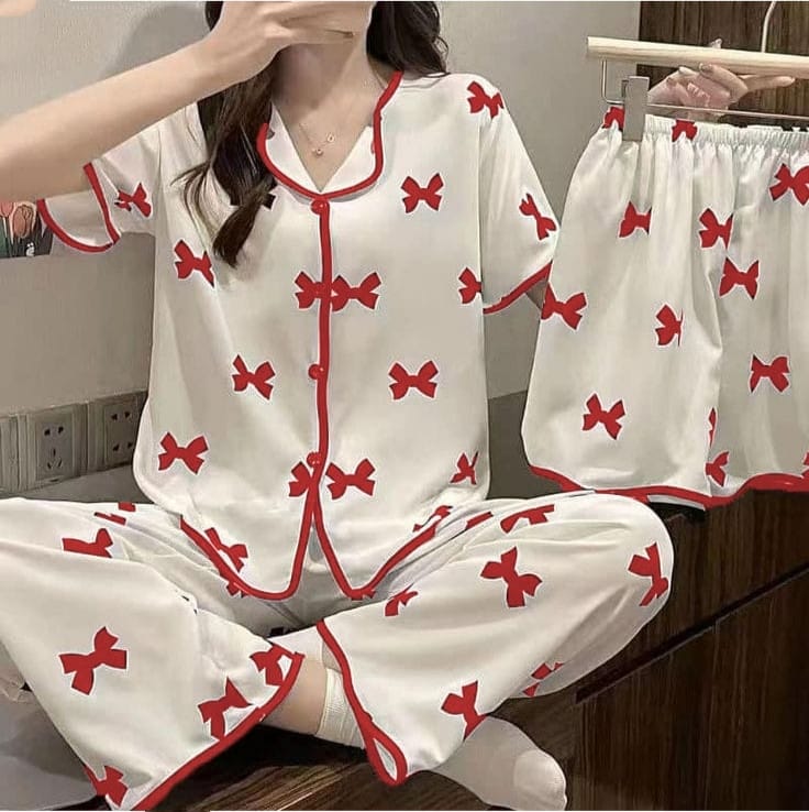 Midnight Bows pajama