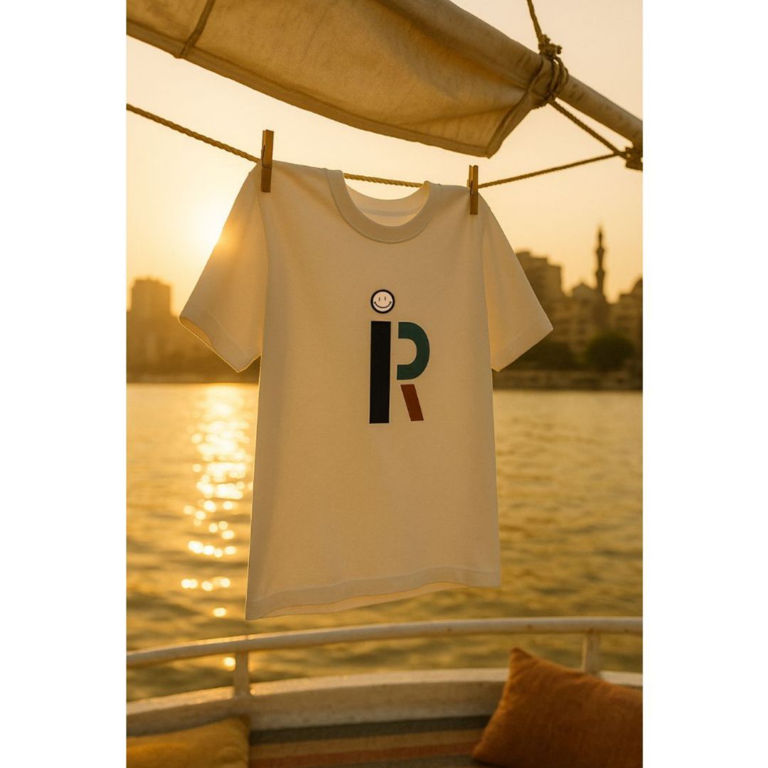 Smile oversized tee