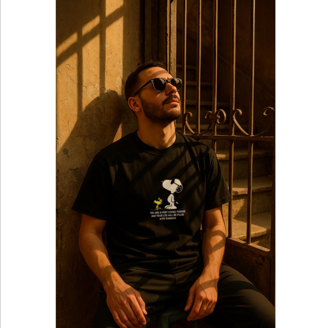 Snoopy oversized tee
