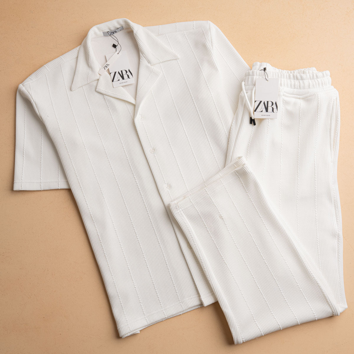 Jacquard Pants Set