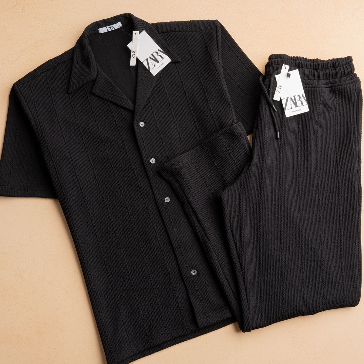 Jacquard Pants Set