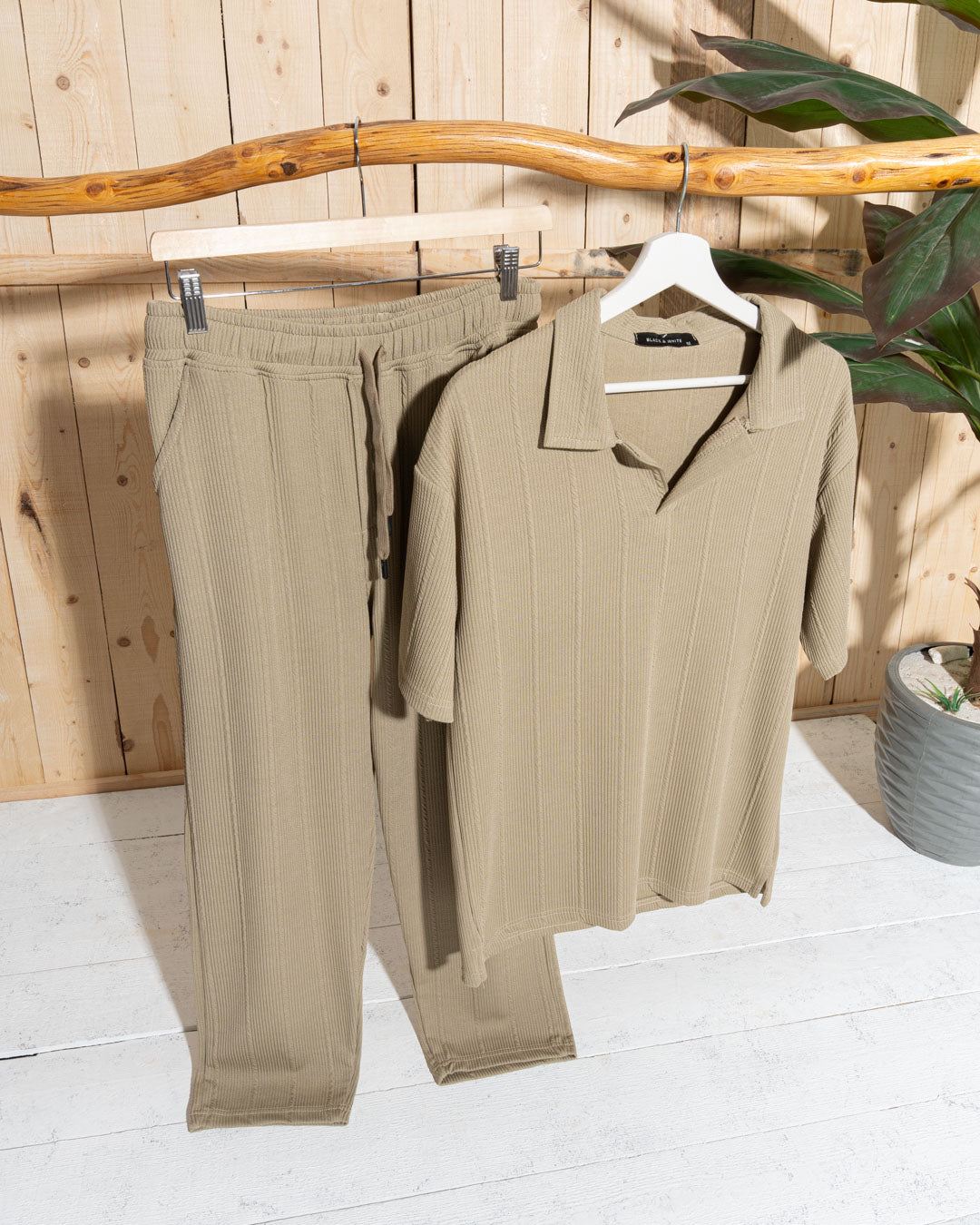Marseille Set – Polo Tee &amp; Pants