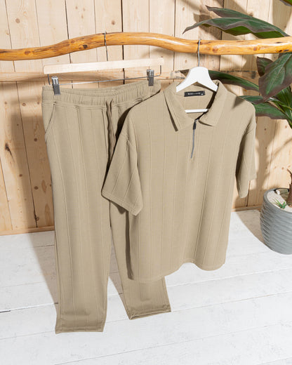 Marseille Set – Zip Tee &amp; Pants