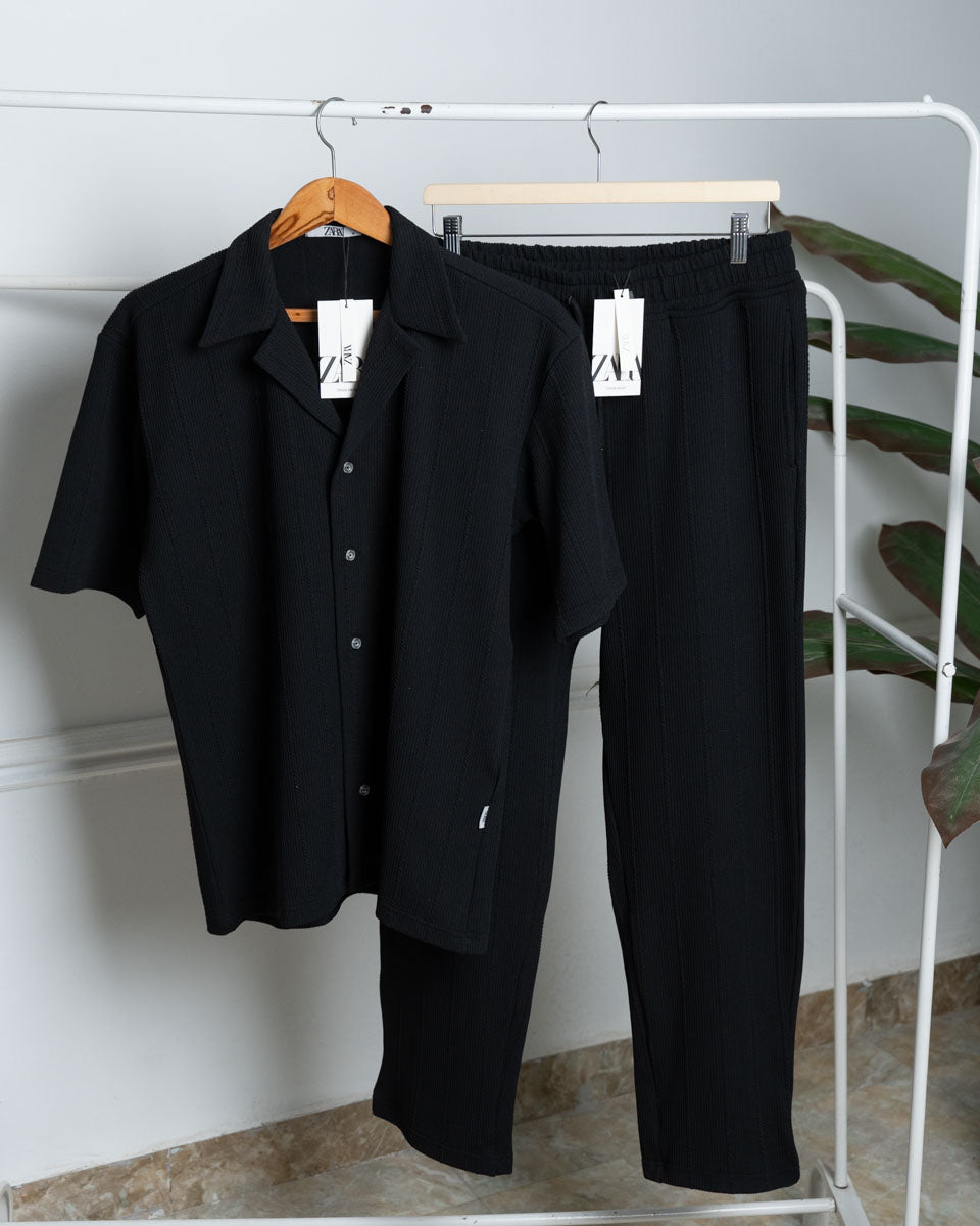 Jacquard Pants Set