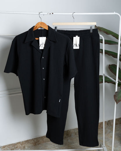 Jacquard Pants Set