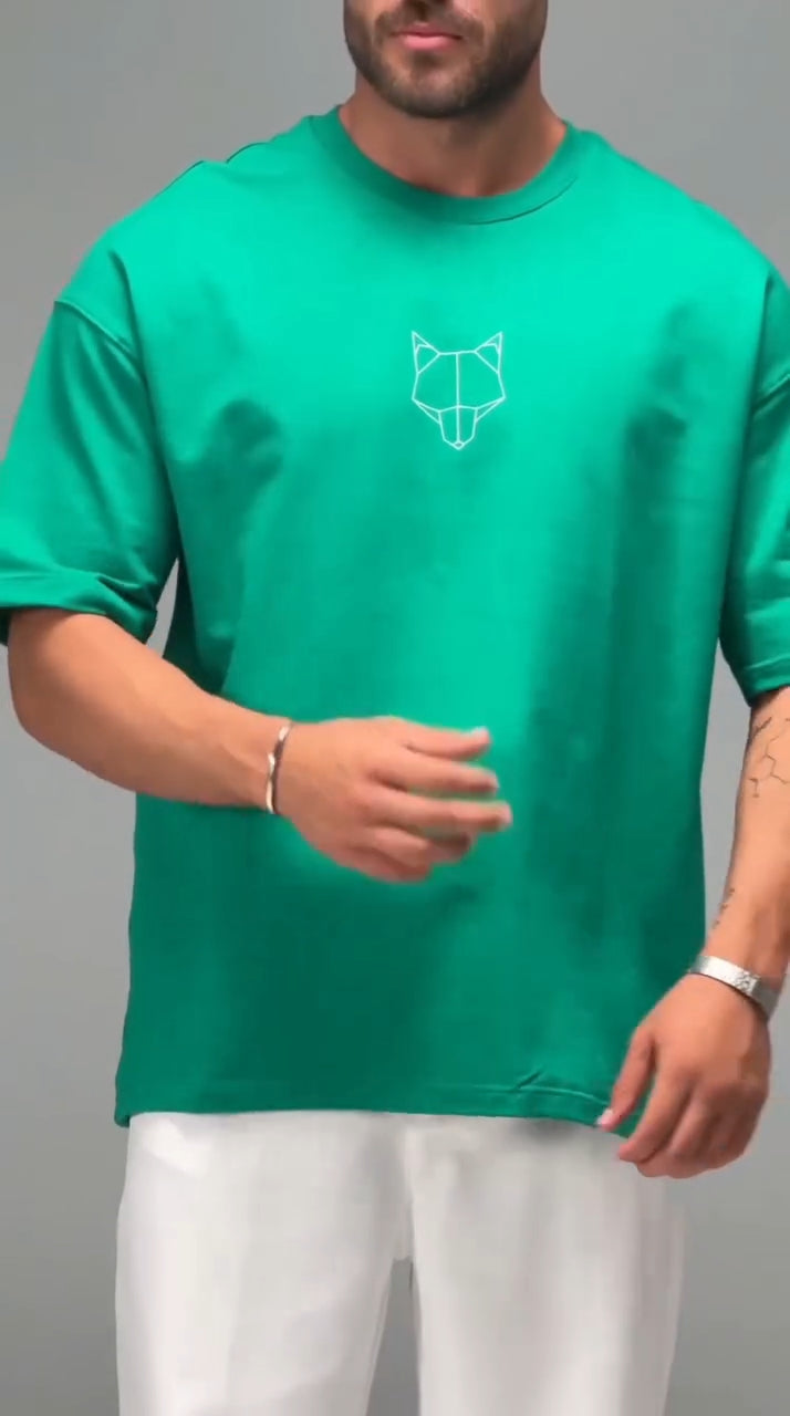 The Geometric Fox tee
