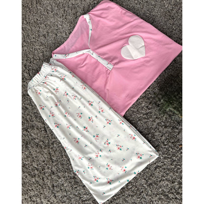 Sweetheart cotton pajama