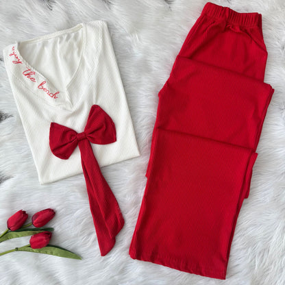 Bow Hug Pajama