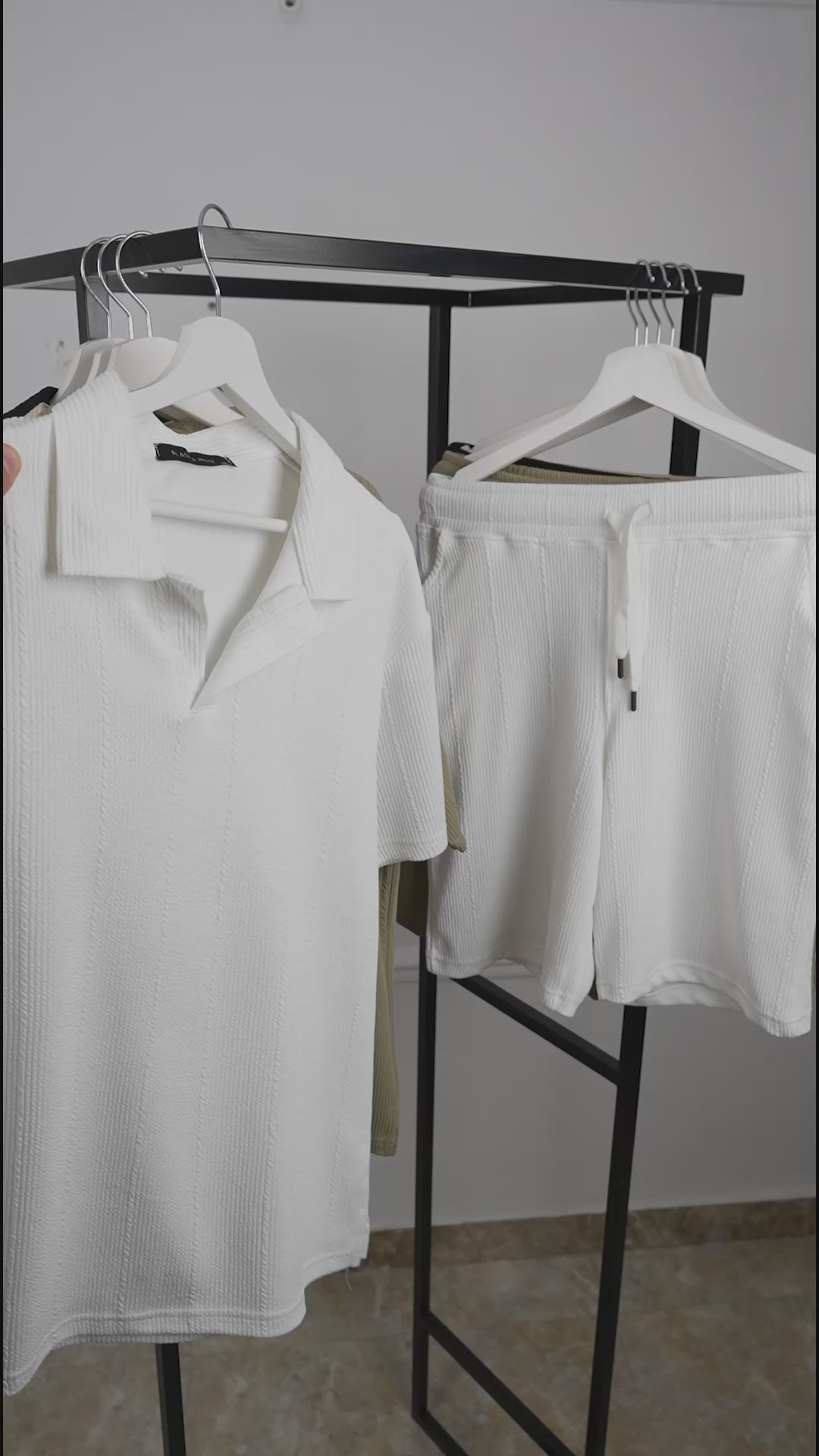 Marseille Set – Polo Tee &amp; Shorts